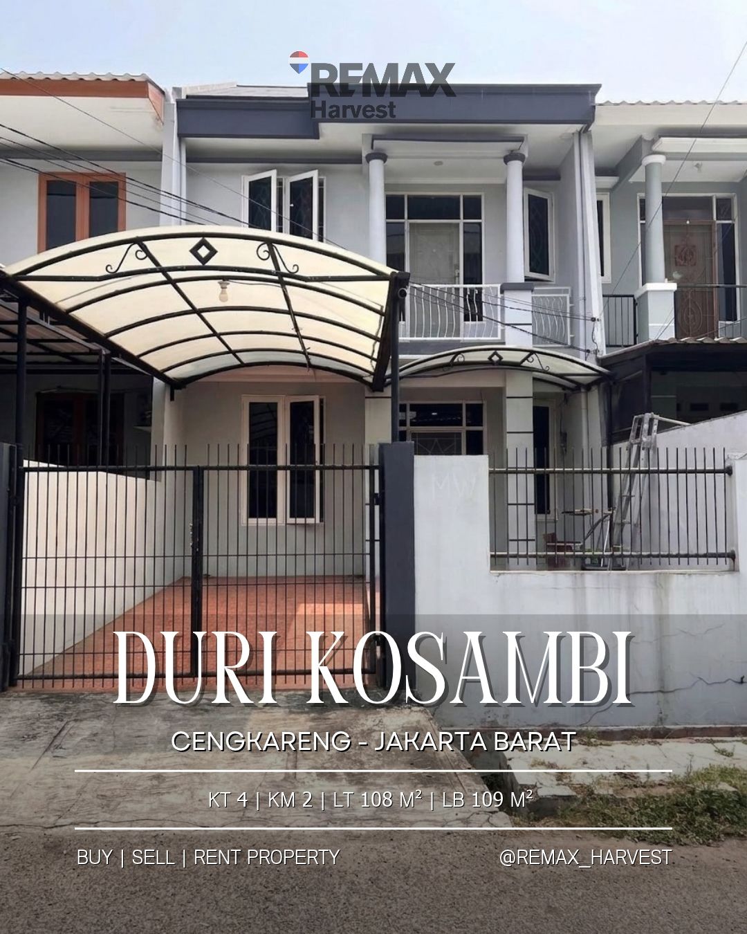 Rumah Duri Kosambi Cengkareng Jakarta Barat